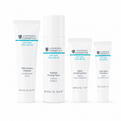 travel set dry skin