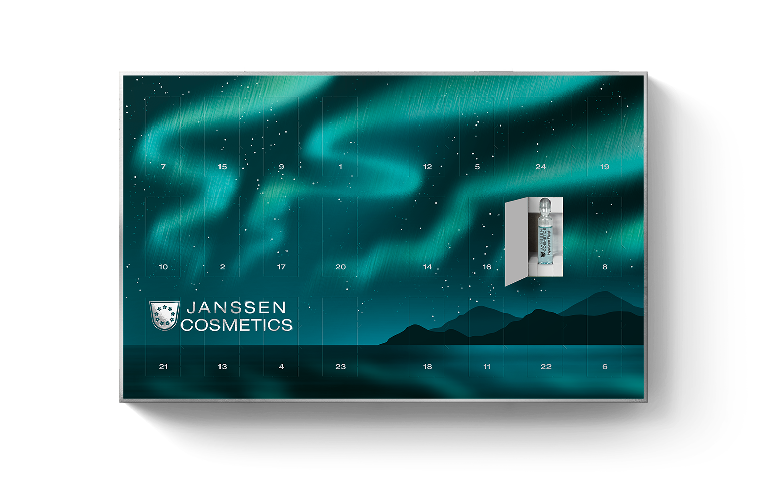 Ampullen Adventskalender 2026 – Janssen Cosmetics | Polar Lights Limited Edition - Afbeelding 3
