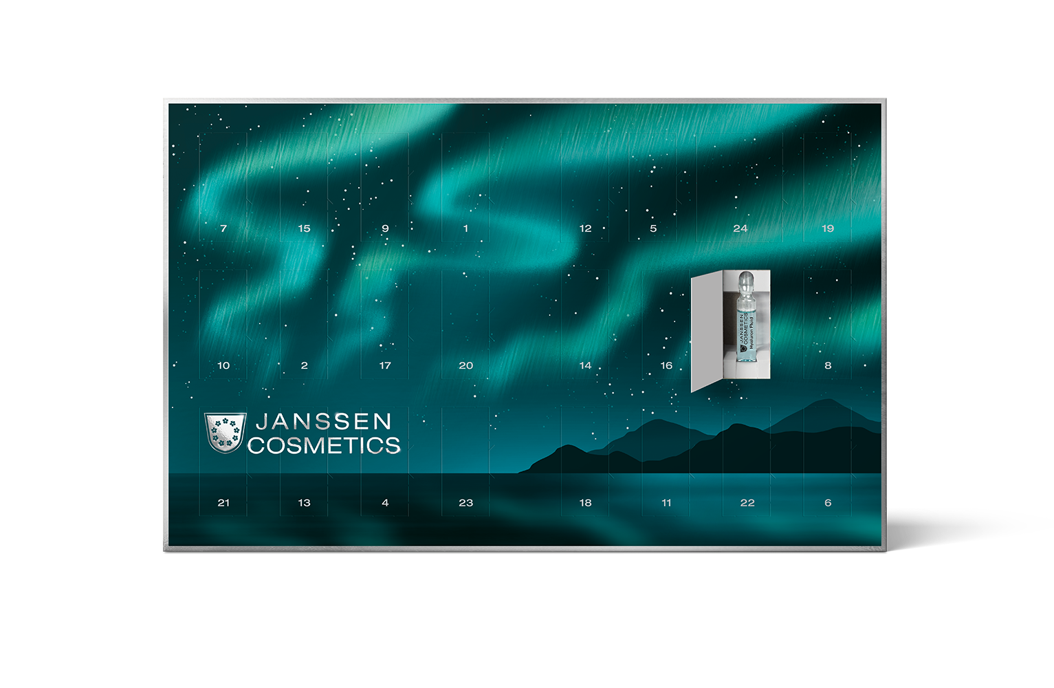 Ampullen Adventskalender 2026 – Janssen Cosmetics | Polar Lights Limited Edition - Afbeelding 2
