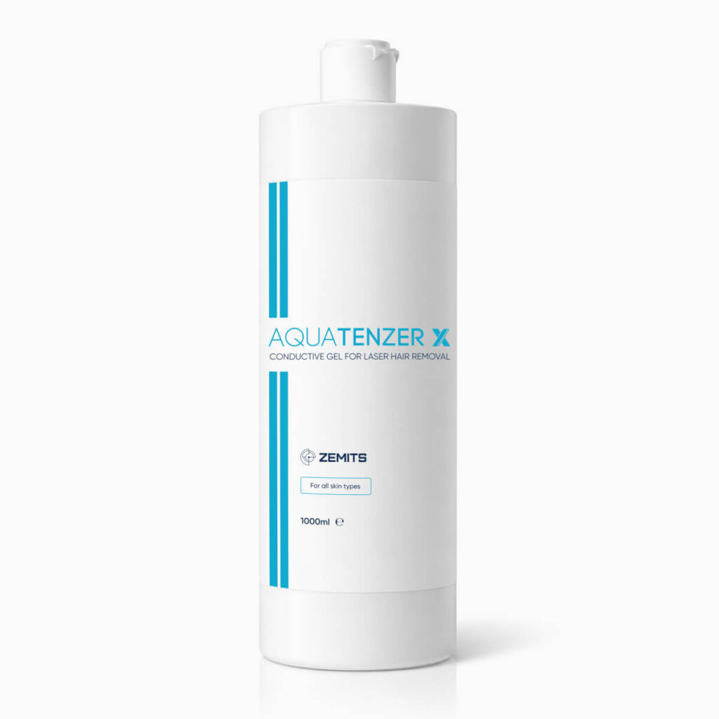 Zemits AquaTenzer X – verkoelende gel voor laserontharing 1 liter