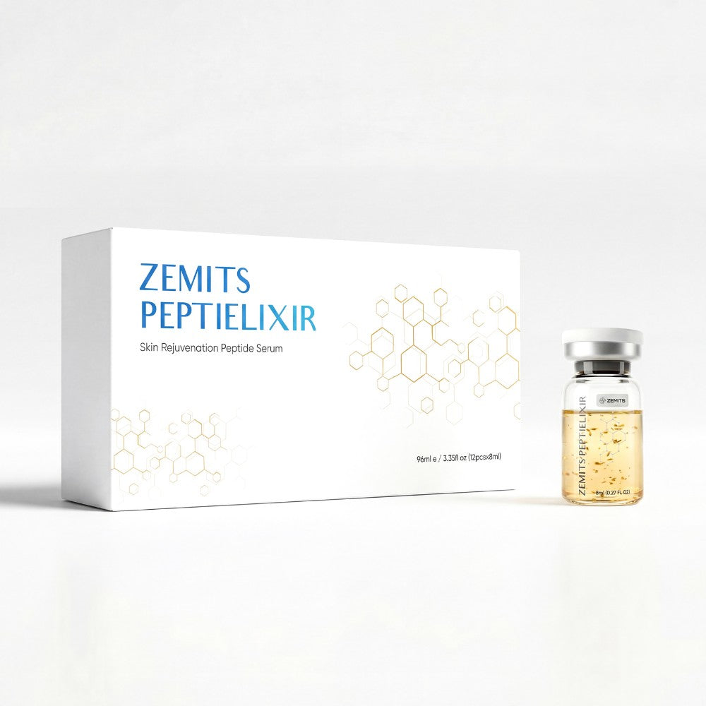 Zemits PeptiElixir – anti-agingserum met 10 peptiden 12 × 8 ml