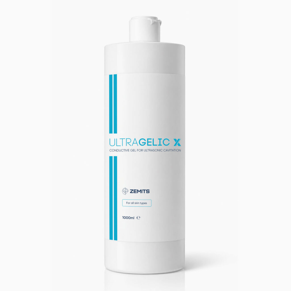 Zemits UltraGelic X – geleidende gel voor cavitatie en lichaamsbehandelingen 1 liter