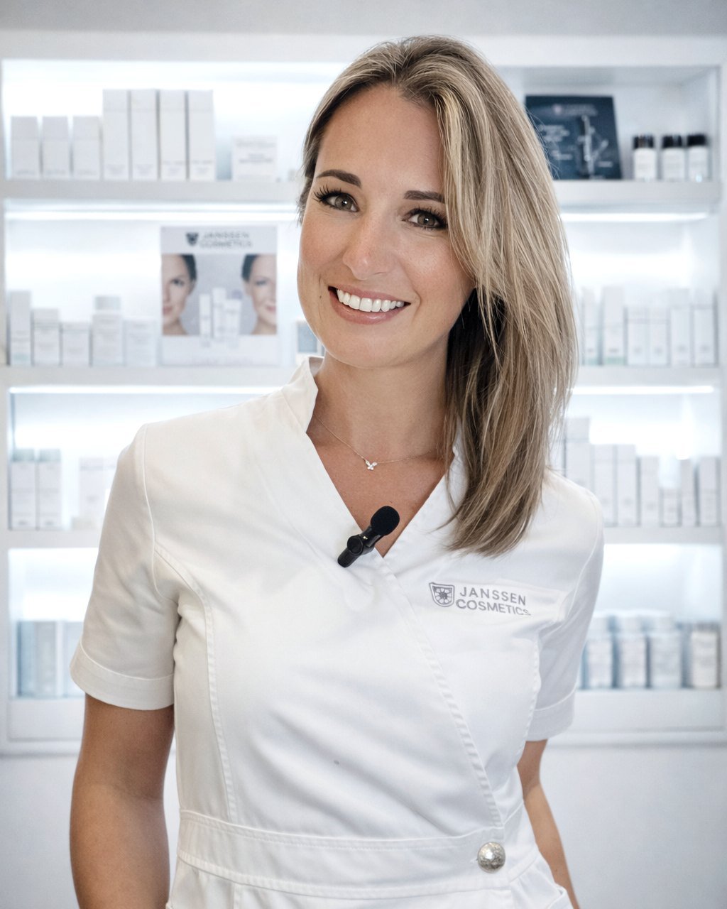 Eva Van Ootegem, hoofddocent Janssen Cosmetics België