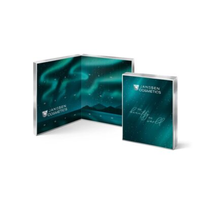 Janssen Cosmetics Ampullen Adventskalender 2026 Polar Lights met 24 ampullen