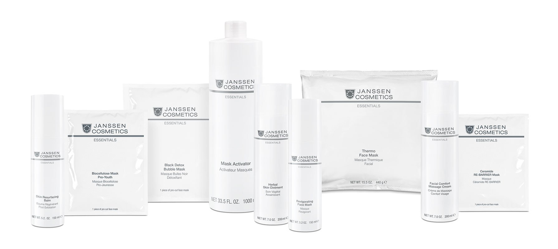 Janssen Cosmetics professionele cabineproducten